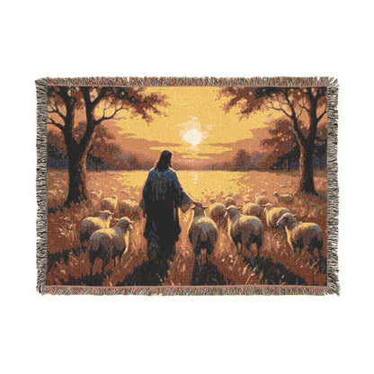 Good Shepherd Woven Blanket